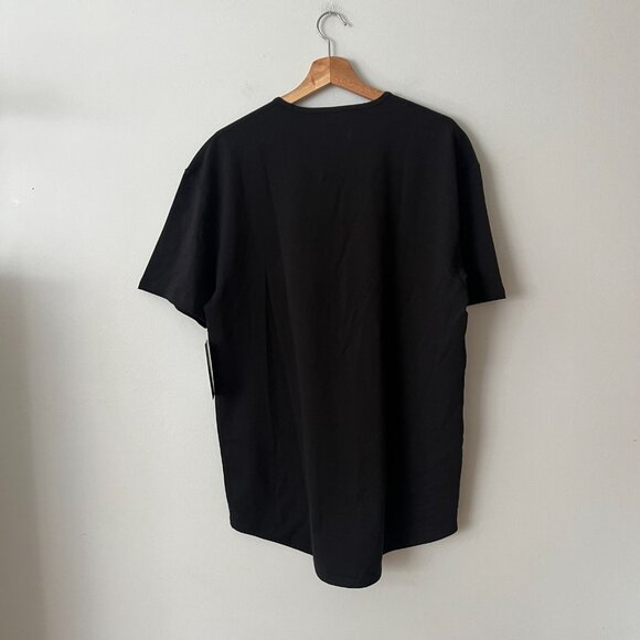 NWT BYLT Drop Cut Lux T-Shirt Black Men's Size XL - Picture 7 of 10